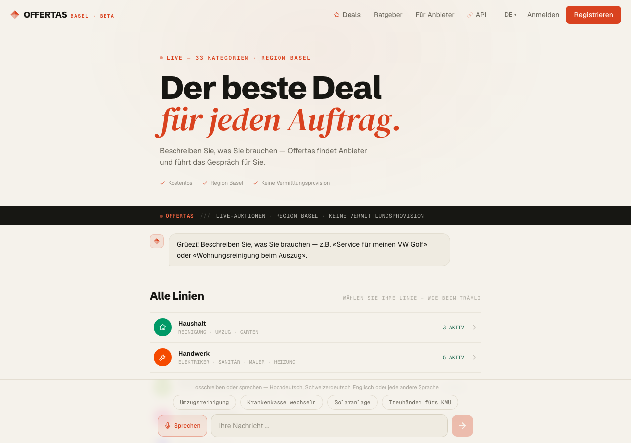 Offertas Screenshot