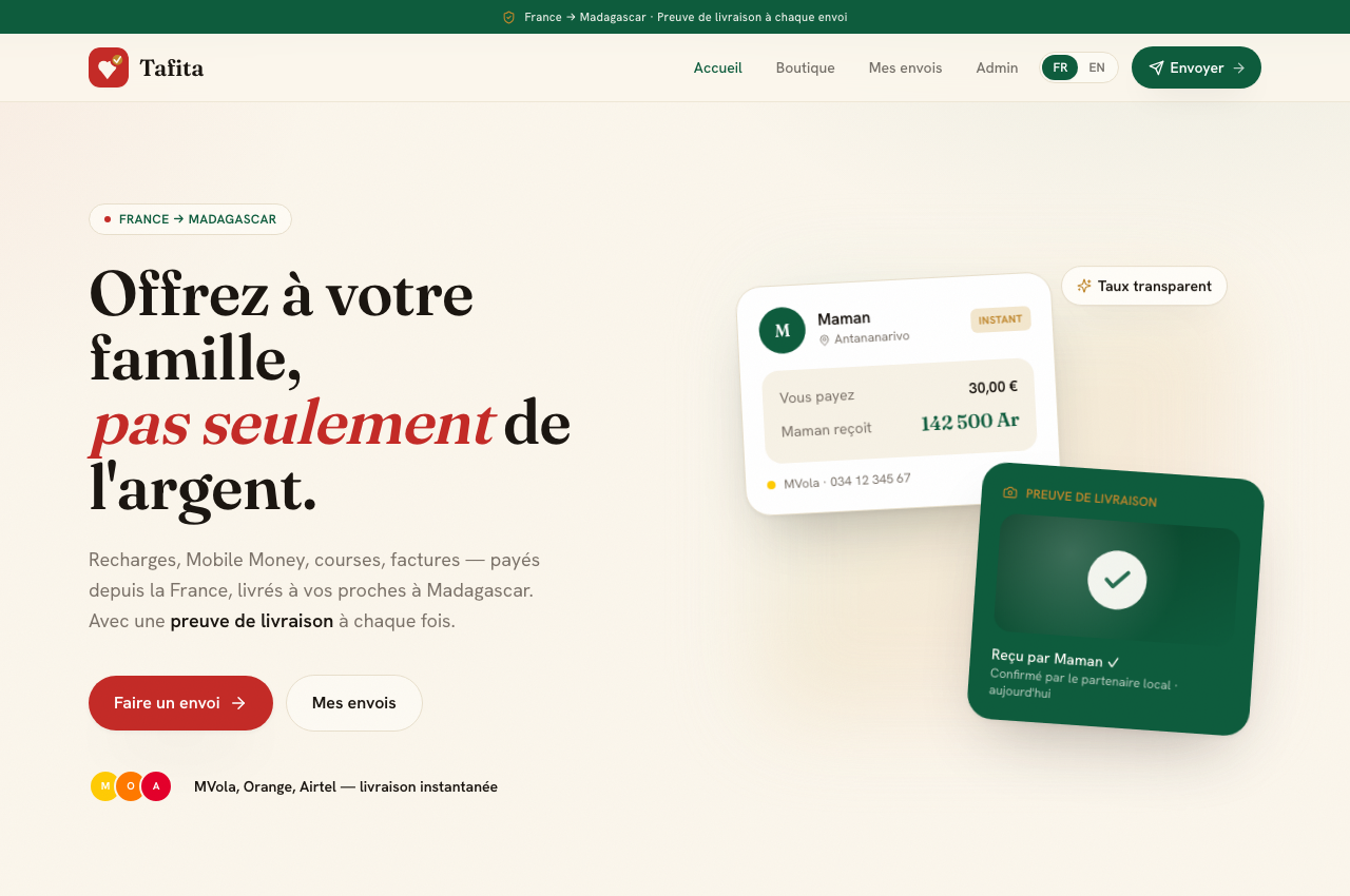 Tafita Screenshot